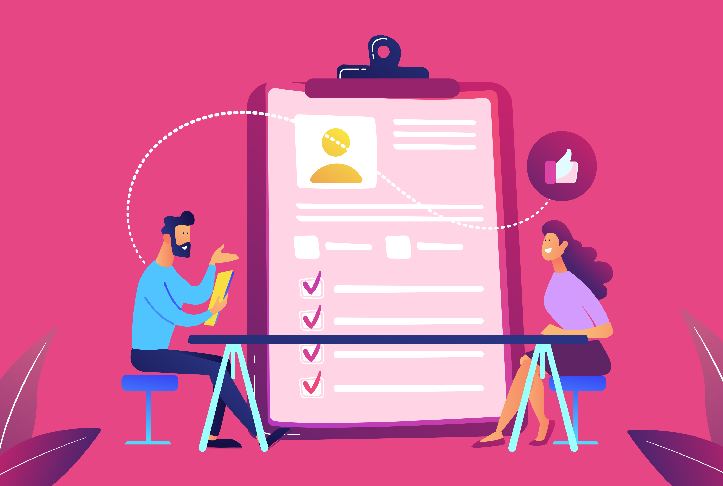 Customer Service Job Interview Blog Header