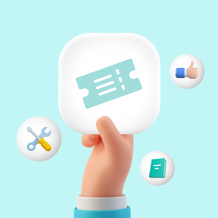 Customer service ticket