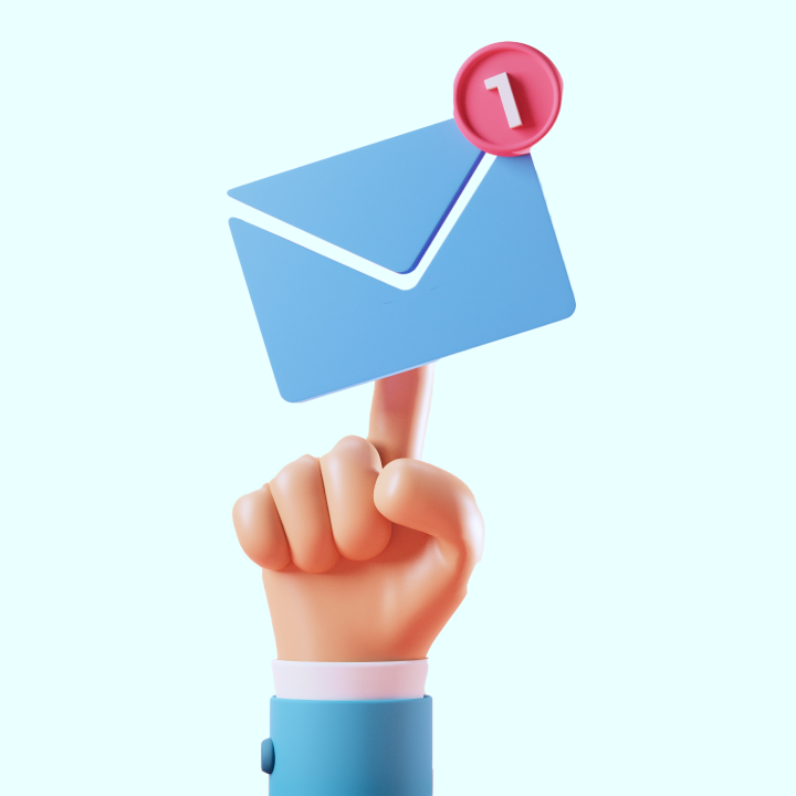 Illustration for employee reference email template