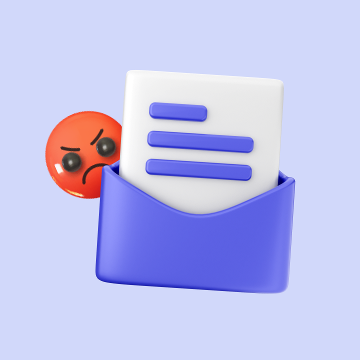 Response templates to handle angry customers