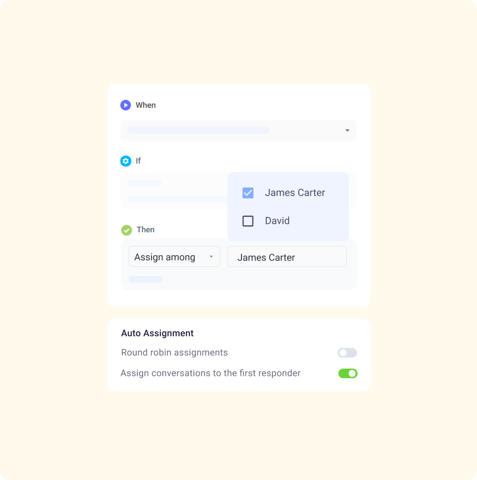 Assign faster for shorter first-assigned times