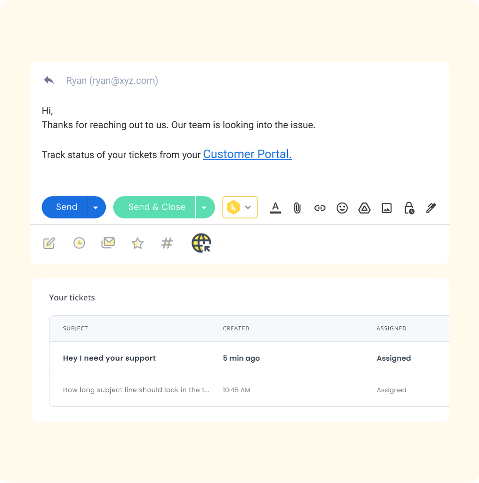 Reduce agent interactions